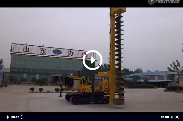 履带地基打桩机